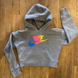 Like new Nike crop hoodie